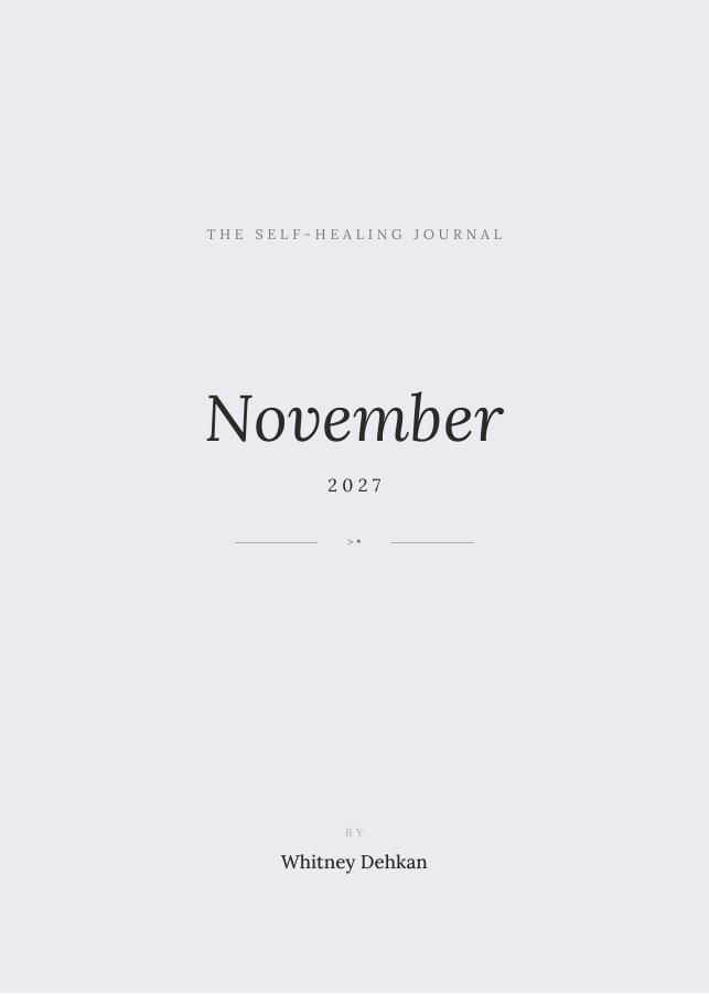 November 2027 cover